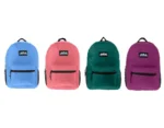 10015—17" Solid Bright Color Backpacks